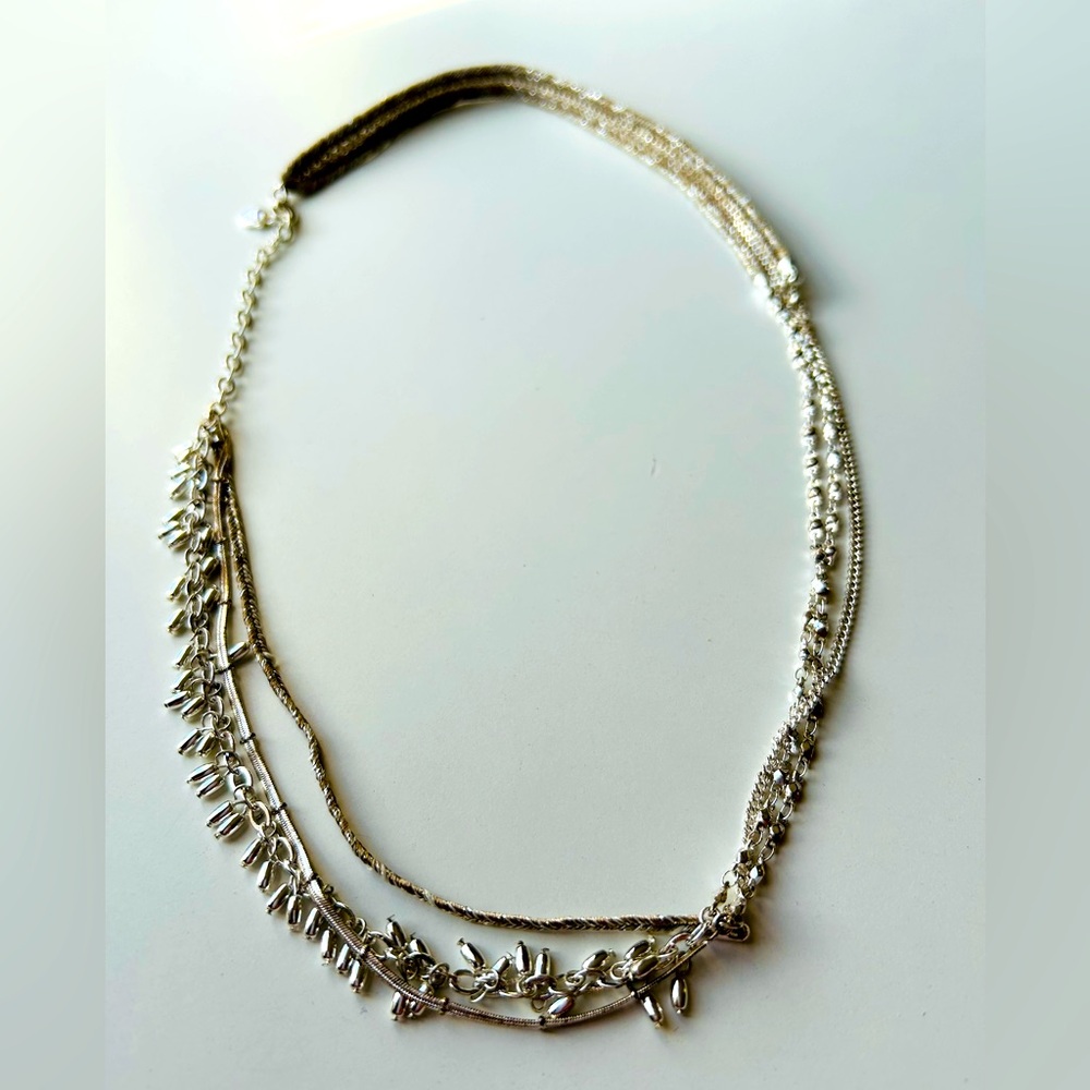 Stella & Dot minimal layered necklace